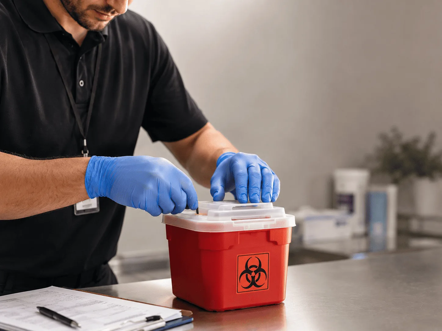 Why choose Sharps Waste Disposal in Lamont, OK